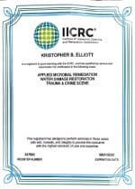 Kris Eliott IIRC Certification